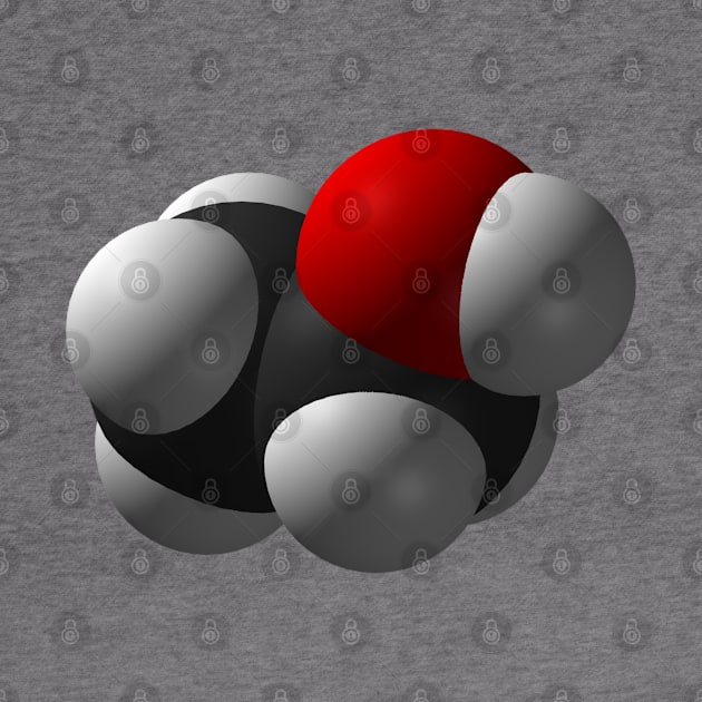 Ethanol 3D, Alcohol by Vladimir Zevenckih